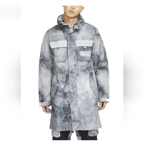 Nike Jordan 23 Engineered printed 2 in 1 Mens parka. Size M - Picture 7 of 10